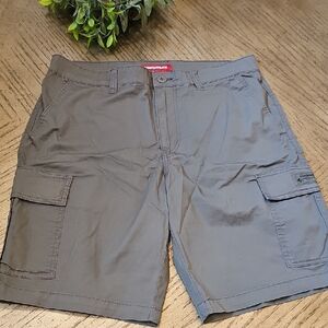 Mens Gray Cargo Shorts Size 34 NWOT